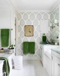 Amazing Bathroom Wallpaper Design 18
