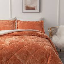 fifu velvet comforter set queen