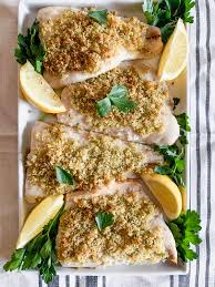 easy oven baked whitefish with panko