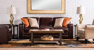 Leather Sofas Brown Sofa Living Room