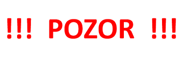 POZOR !!! - Oficiální stránky obce Vřesina u Hlučína
