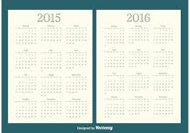 2015 2016 Calendars Download Free Vectors Clipart