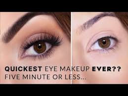 quick easy eye makeup tutorial lazy