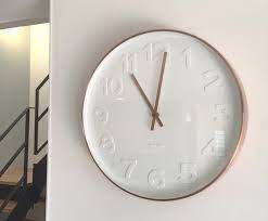 Karlsson Wall Clock Mr White Numbers W