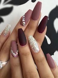 Dots looks like an ordinary fountain pen, a. The Best Nail Trends For Cute Fall Manicure Stylish Belles Nails Design With Rhinestones Maroon Nails Cute Nail Art Designs