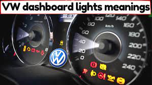 volkswagen warning lights explained