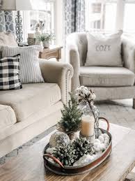 These diy winter decorations will make your home extra cozy during the colder months. Cozy Winter Living Room Decor The Perfect Transition After Christmas Winter Living Room Decor Winter Living Room Christmas Decorations Living Room