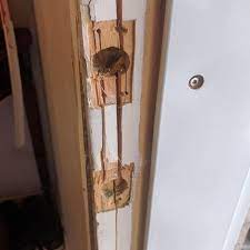 broken door frame handyman connection