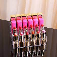 clear acrylic 24 lipstick holders