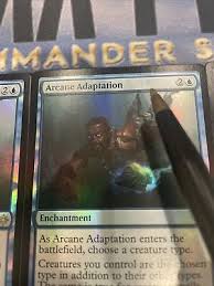 1x arcane adaptation foil x 1 mtg nm