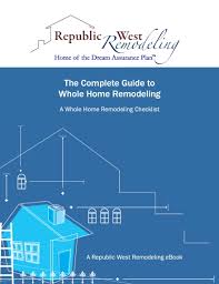 best home remodeling checklist examples
