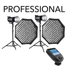 Godox Professional 800w 2xqt400iim Studio Flash Lighting Kit Hypop