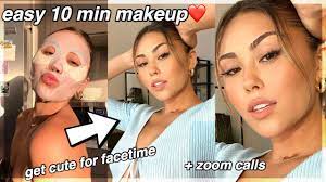 makeup look for facetime dates