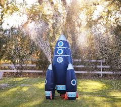Spaceship Inflatable Sprinkler