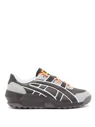 Onitsuka Tiger Big Logo Leather And Suede Trainers Asics