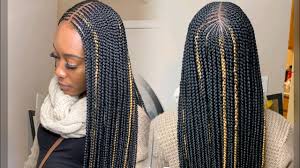 Please show her some support by leaving nice lil comment. She Has Some Beautiful Healthy Hair Three Layer Braids Tribalbraids Youtube
