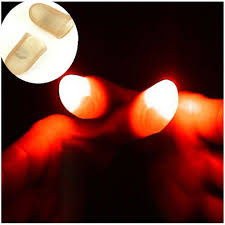 2pcs Led Magic Light Up Silicone Thumb Props Fingers Trick Lights Prank Novel Usd 0 99 16 Buyers Free Shipping 2pc Light Magic Bright Led Lights Light Up