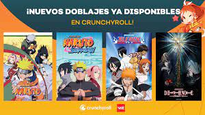 Naruto, Bleach, and Death Note: Dubbing adds by Crunchyroll - Asap Land