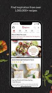 bigoven recipes meal planner by