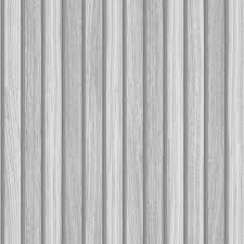 Wooden Slats Grey Wallpaper