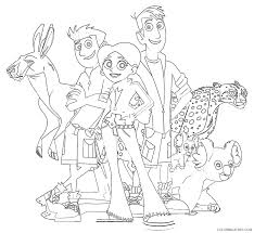 Free printable donita donata coloring page for kids to download, wild kratts coloring pages. Wild Kratts Coloring Pages To Print Coloring4free Coloring4free Com