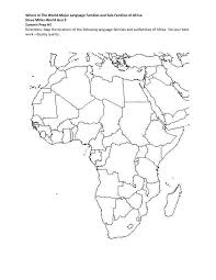 Page 1 Blank Africa Map Pdf Africa Map Map Africa