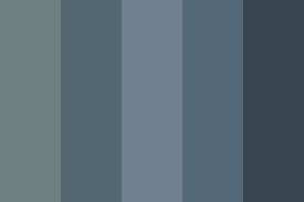 blue grey color palette