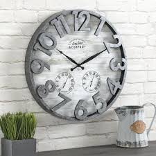 farmhouse wall clocks clocks the