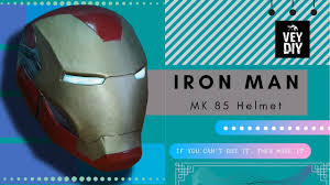 Large experience rewards skip low level grinds. Diy Iron Man Mk 85 Helmet Youtube