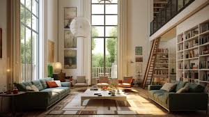 high ceiling living room ideas a