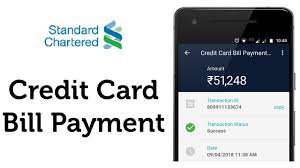 Standard Chartered Bank Scb Credit Card Bill Payment In Real Time