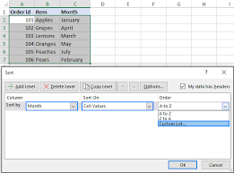 how to sort by date in excel