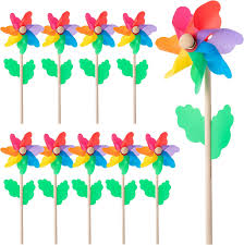 mr pen rainbow flower pinwheels 10