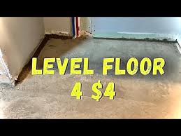 How To Level An Uneven Subfloor
