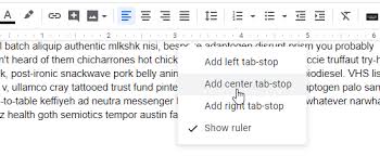 Tips To Use With Google Docs