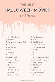 All the scary movies and shows coming to netflix. Countdown To Halloween On Netflix The Artful Ambler Best Halloween Movies Halloween Movie Night Halloween Movies
