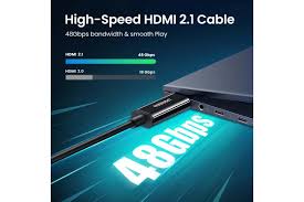 Cáp HDMI 2.1 sợi quang dài 20m hỗ trợ 8K/60Hz 4K/120Hz Ugreen 80408
