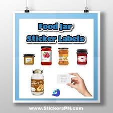 Food Jar Sticker Labels Stickersph Com Philippines