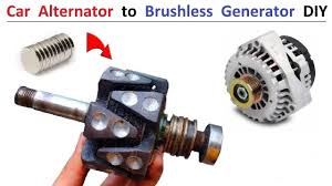 12v car alternator to brushless