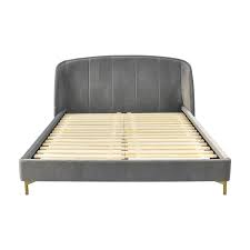 Crate Barrel Mason Queen Bed For