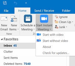 how to create a zoom meeting in outlook