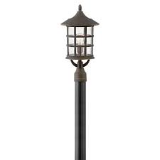 light 21 inch tall led outdoor post