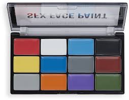 face paint palette makeup revolution