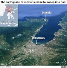A patient is evacuated from a hospital following a strong earthquake in poso, central sulawesi, indonesia, friday, sept. Indonesia Earthquake Huge Surge In Death Toll Bbc News