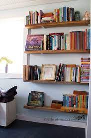 Build Easy Barn Wood Book Shelves