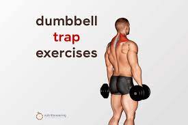 12 dumbbell trap exercises for a thick