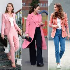 h m s new in pink blazer for spring is