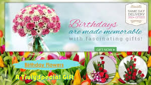 ppt happy birthday flowers powerpoint