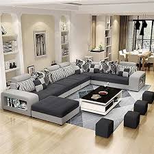corner sofa set grey danube