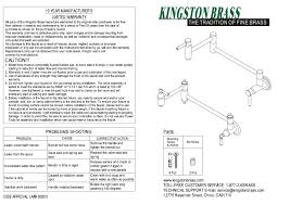 All faucets in this kingston brass faucet reviews guide are combinations of functionality and elegant design. Kingston Brass Wlks8108dl Installation Guide Manualzz